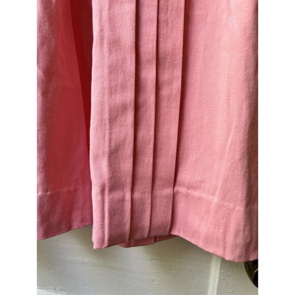 Vintage Prarie Aline Pink Skirt Cottage Core XS Cotton Feminine Coquette Twee - Picture 8 of 16